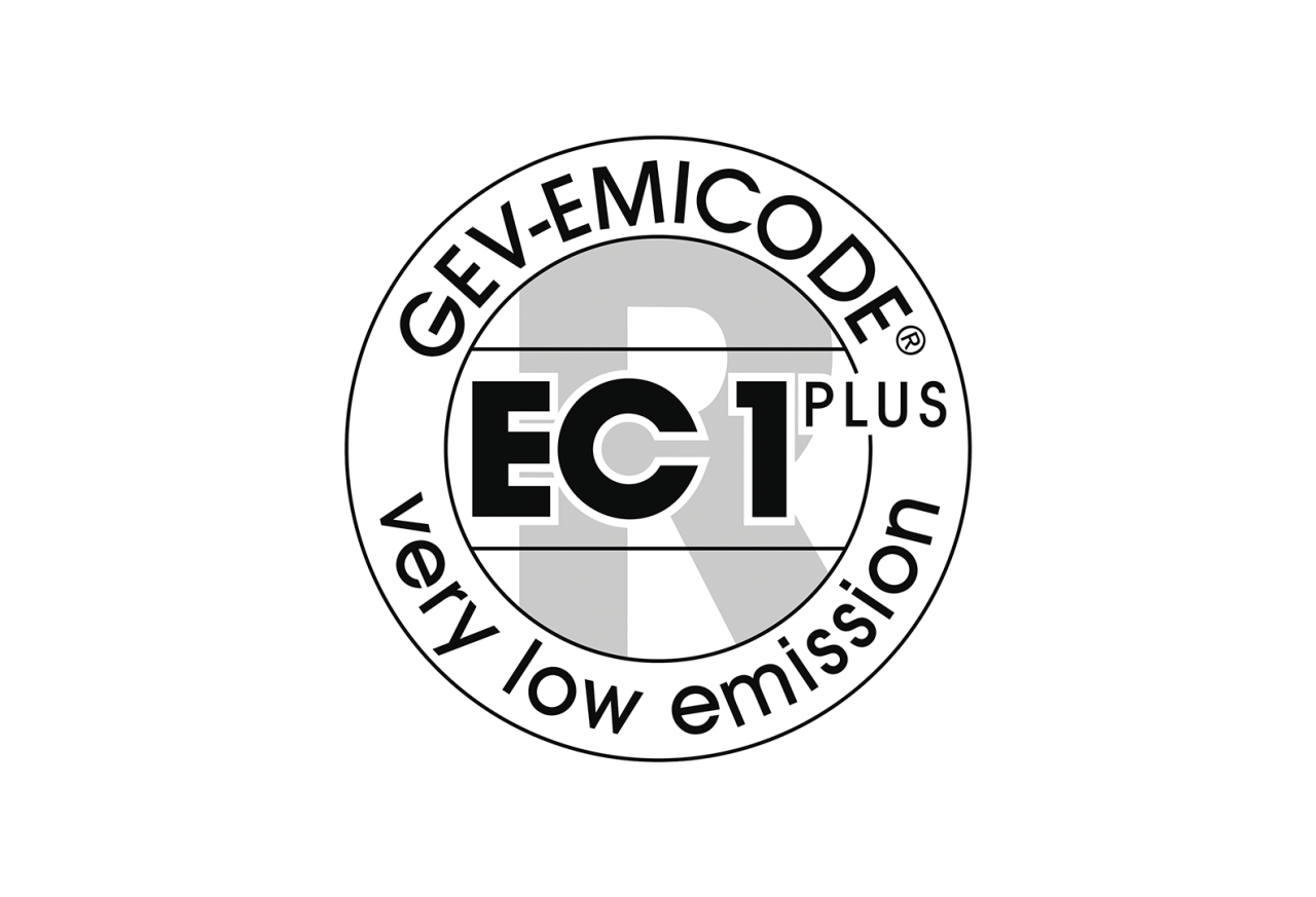 Label EMICODE® EC1 PLUS